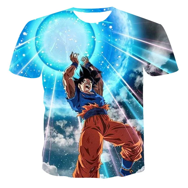 

2021 Summer's New 3D Anime Men And Women T-shirt Clothing Street Fashion O-neck Short-Sleeved T-shirt Size 100-6XL(Customizable)