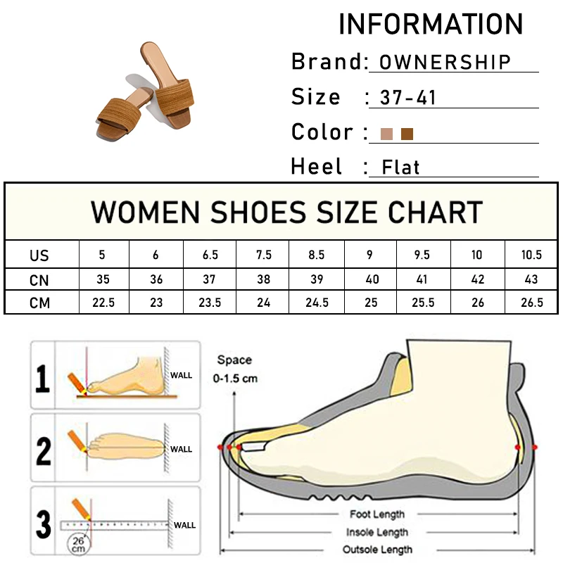 

2021 Women Weave Mesh Square Toe Slippers Woman Summer Casual Flats Female Comfortable Shoes Ladies Big Size Footwear