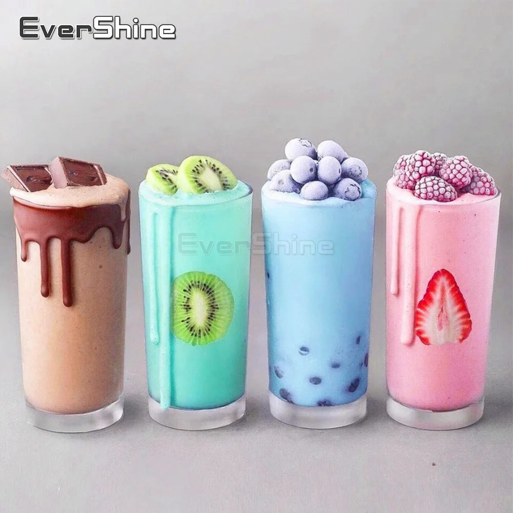 Алмазная вышивка EverShine картина из страз с мороженым пейзаж полным наполнением