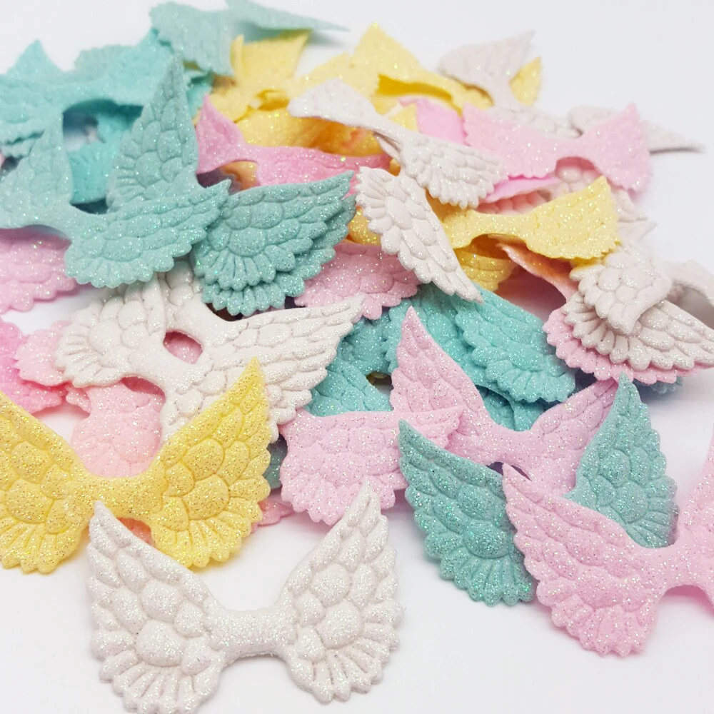 Оптовая продажа пышных юбок аксессуары в форме крыльев для одежды DIY сумка