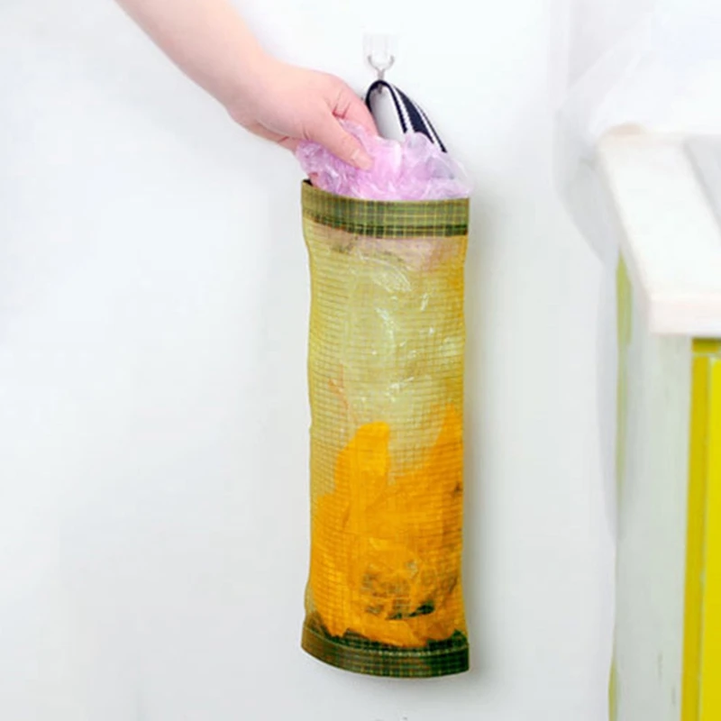 Горячая Распродажа настенный ящик для хранения настенные мешки мусора держатели