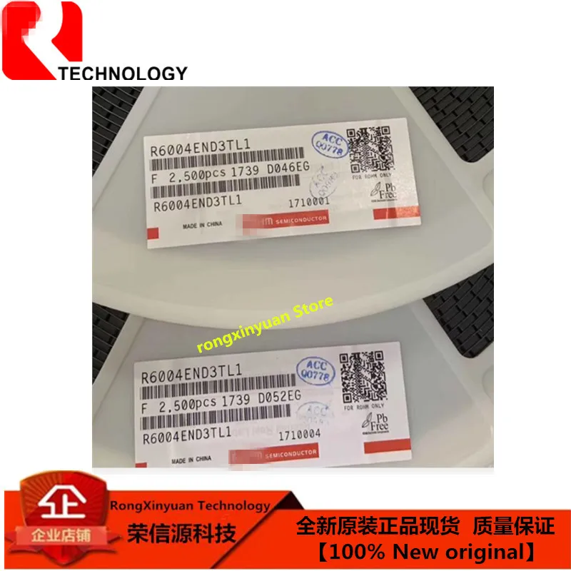 100 шт./лот R6004END3TL1 TO 252 R6004END Nch 600V 4A Power MOSFET 100% Новый оригинальный|Аксессуары для