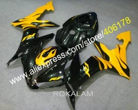 yzf1000 yzf r1 04 06 fairing for yamaha yzfr1 2004 2005 2006 motorcycle yellow flame abs body kits injection molding