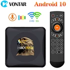 ТВ-бокс VONTAR HK1 RBOX R1 mini, Android 10, 4 ГБ, 64 ГБ, Rockchip RK3318, 1080p, 4K, Google Play, Youtube, HK1 ТВ-приставка, медиаплеер