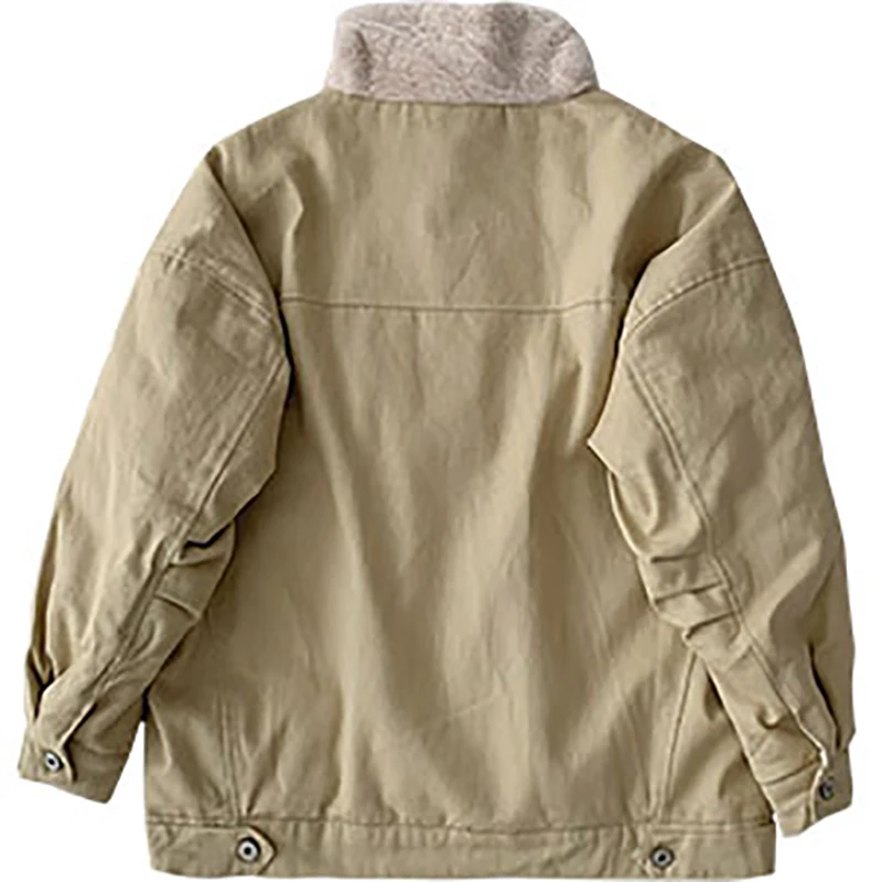 

Long Coat Women Coats And Jackets Women Korean Style Winter Clothes Thick Fleece Jacket Winter Jacket Women With Fox Fur Collar