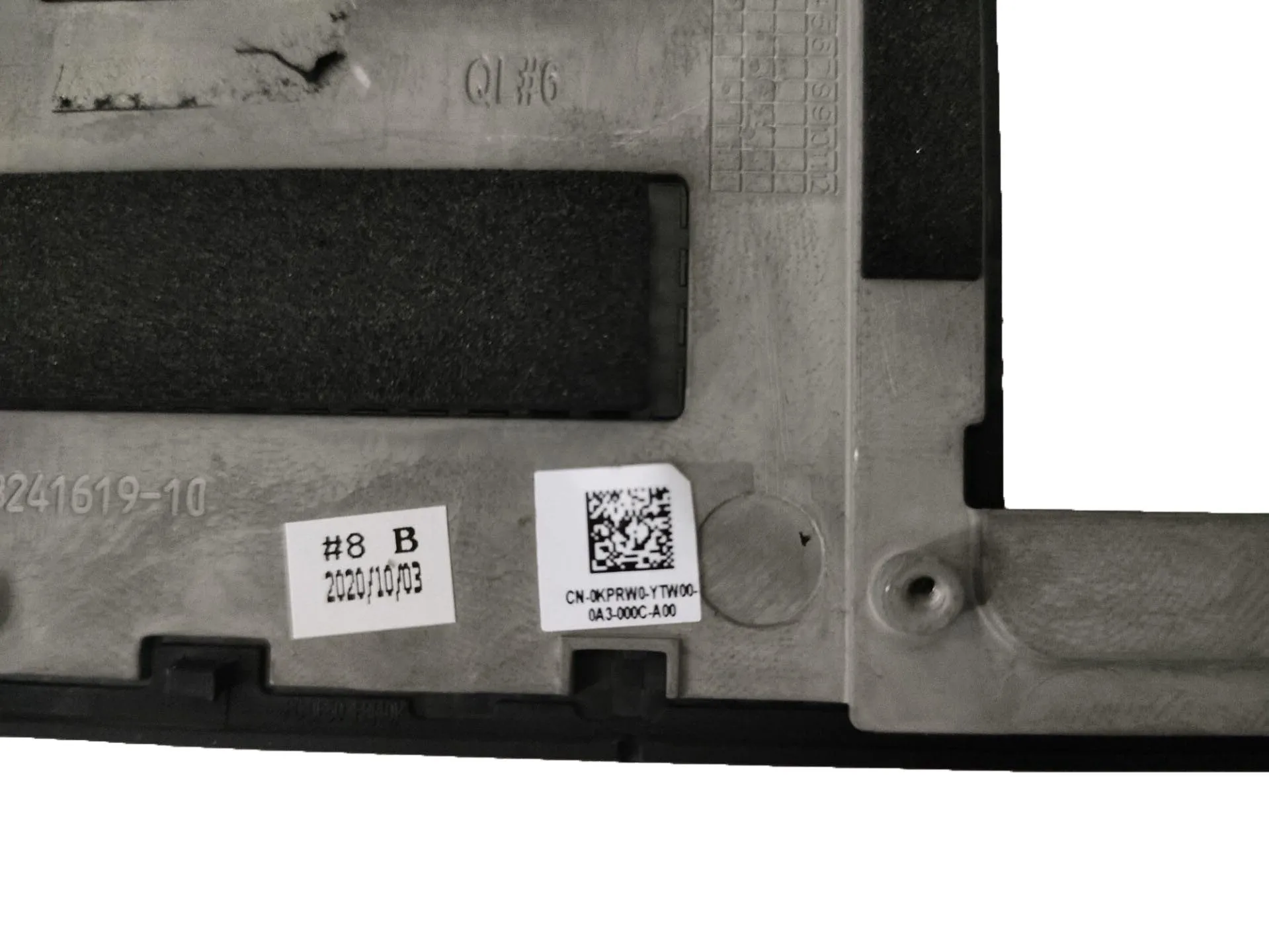 spesifikasi 95% Baru Untuk Dell XPS 13 9370 9380 7390 Laptop Tempat Berteduh 0KPRW0