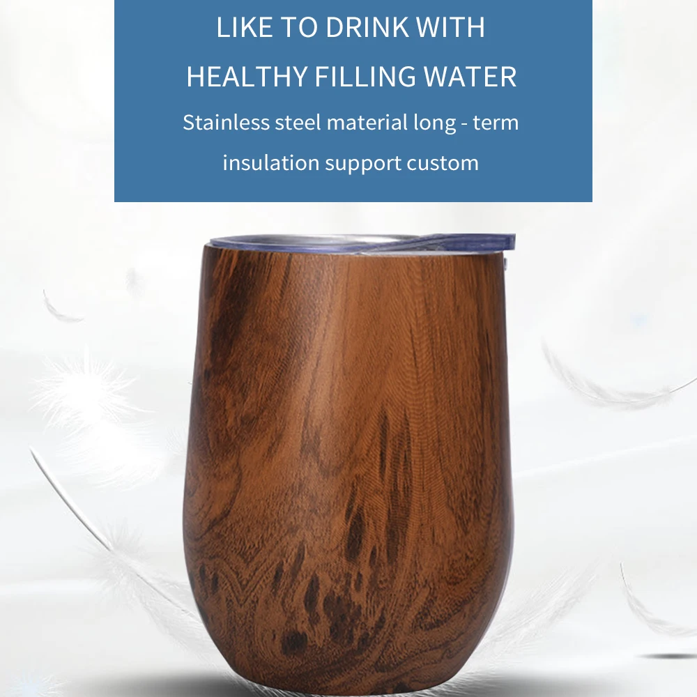 Стакан из нержавеющей стали деревянная цветная чашка многоразовая экологически