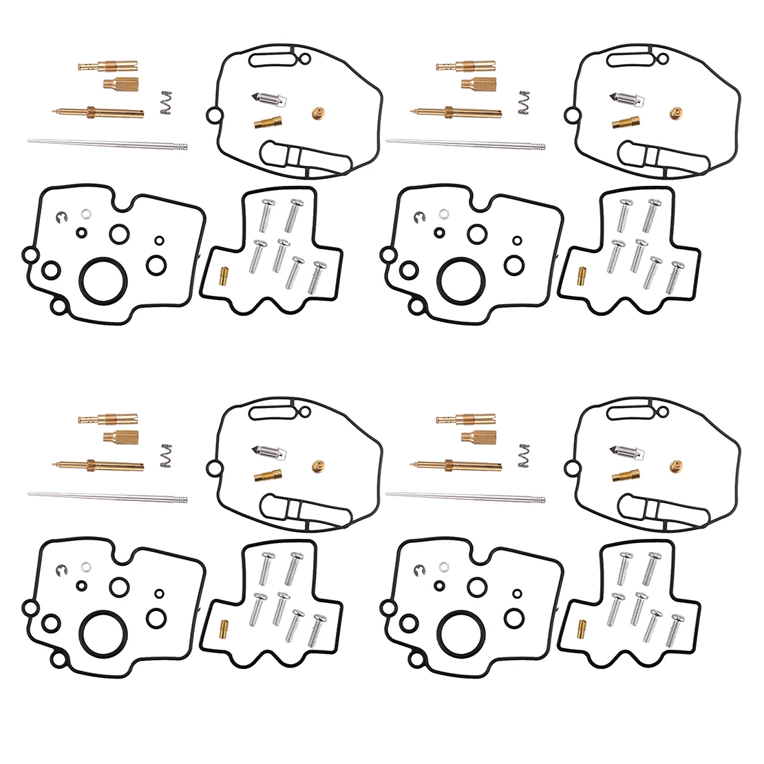 

Мотоциклетный карбюратор beler 4 комплекта, карбюратор для ремонта мотоцикла, комплект для ремонта, подходит для Yamaha YFZ450 2004 2005 2006 2007 2008 2009