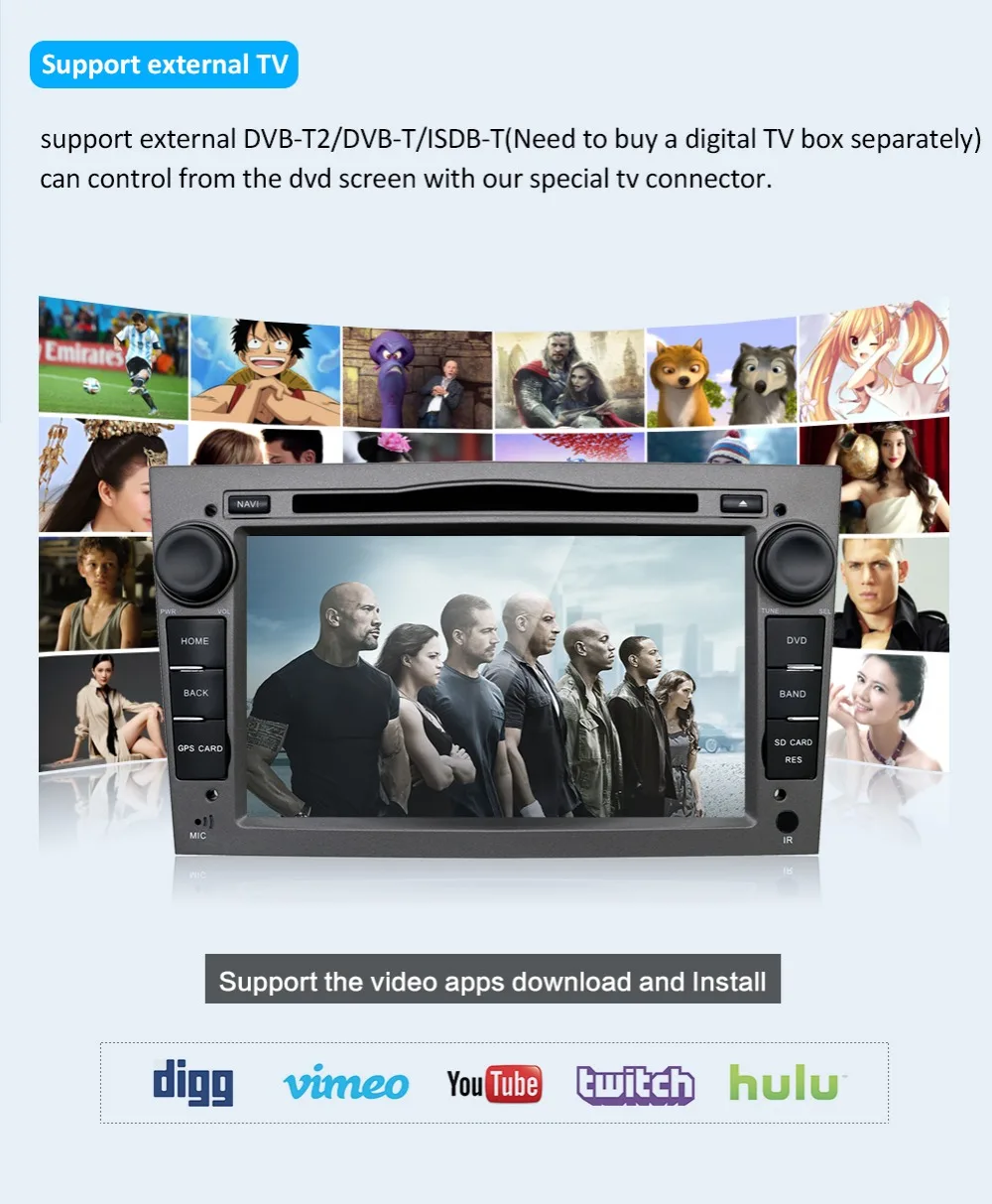 Bosion 2 din Android 9,0 Автомобильная Мультимедийная лента рекордер gps dvd-плеер для Opel Astra H Vectra Corsa Zafira B C G BT wifi 4G+ 64G