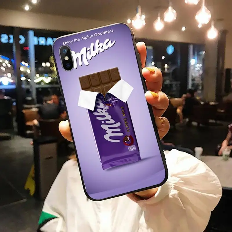 

Chocolate Milka fashion design pattern high quality Phone Case cover for iPhone 11 12 pro XS MAX 8 7 6 6S Plus X 5S SE 2020 XR