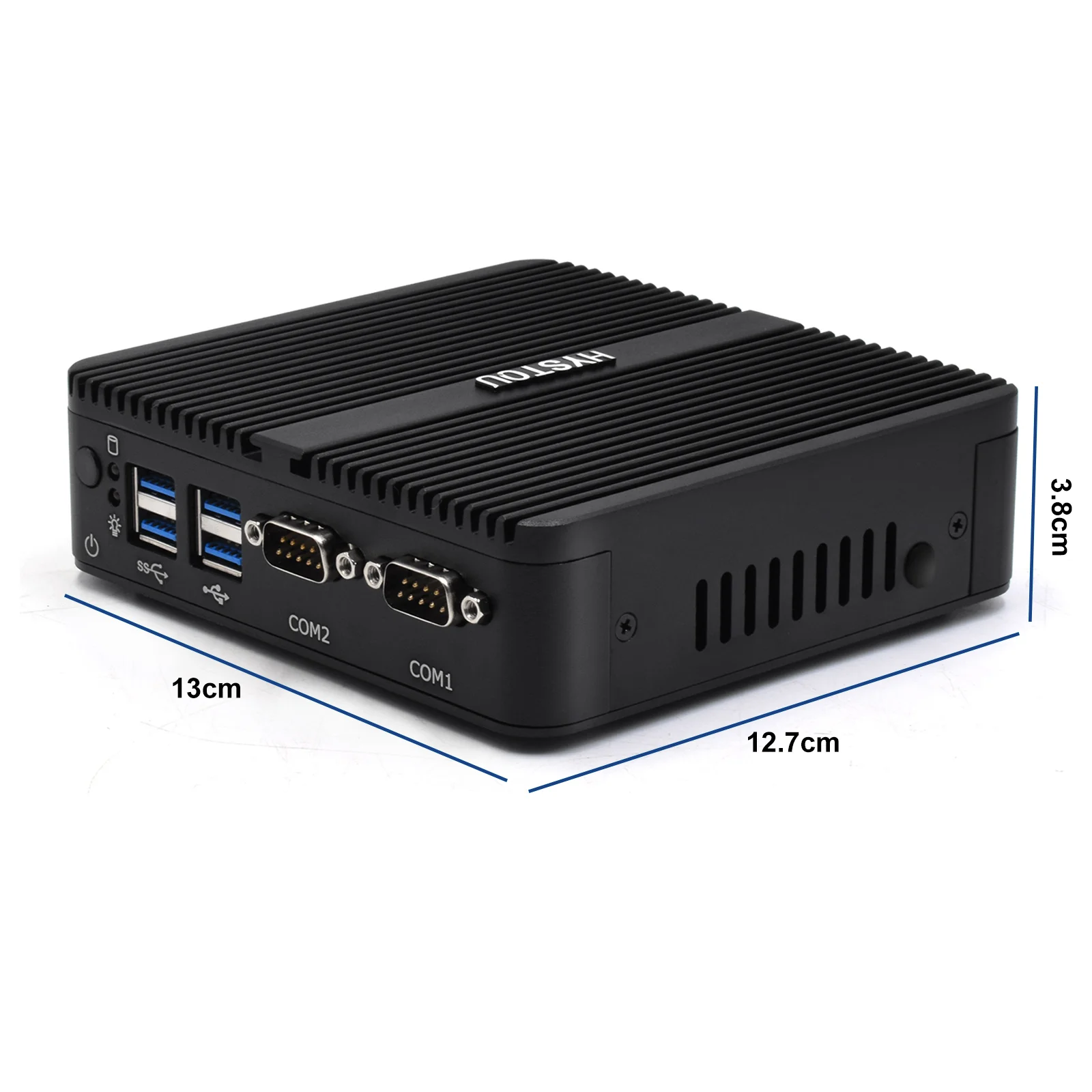 Домашний Настольный компьютер VENOEN без вентилятора Intel Celeron J4105 двойной дисплей
