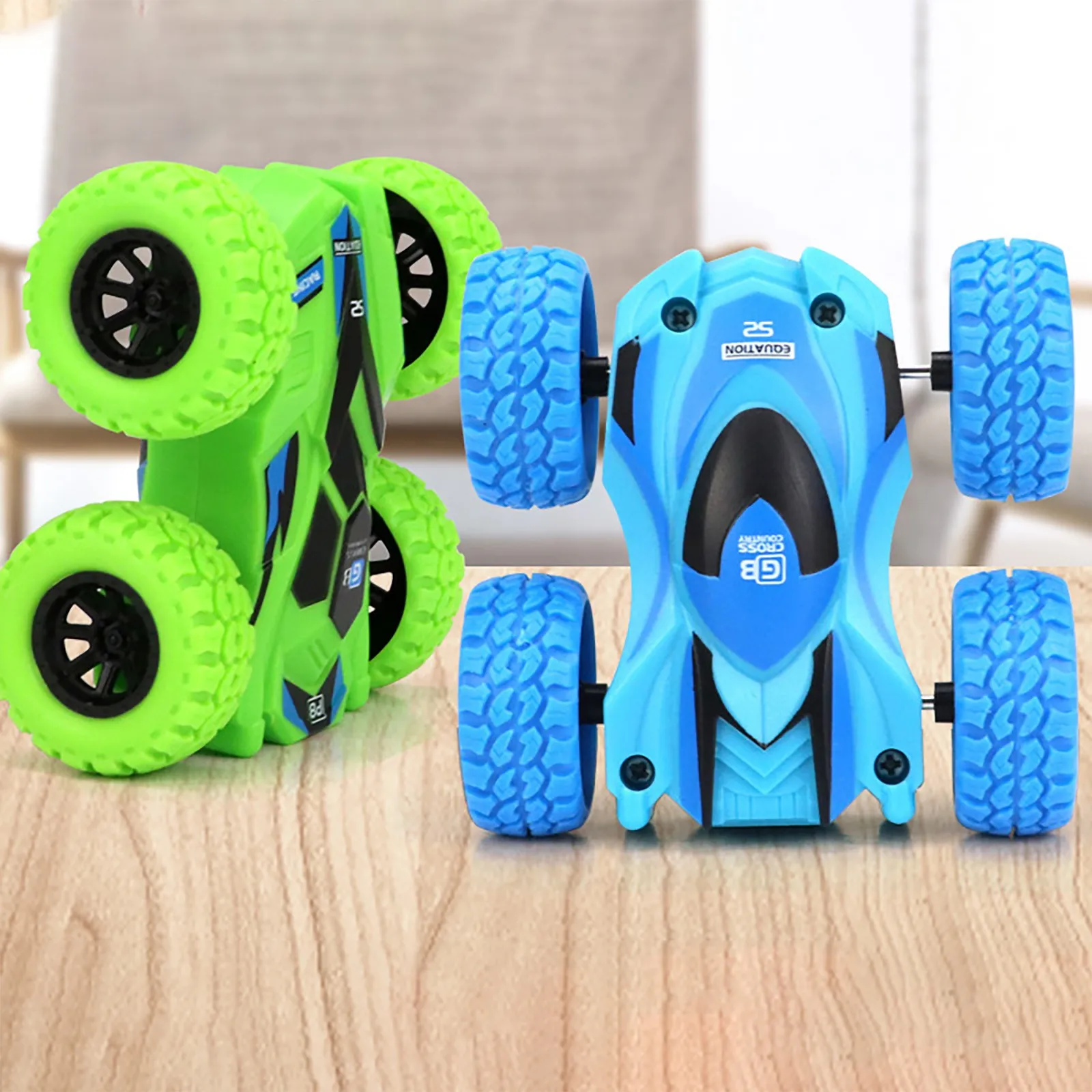

Off-road Stunt Toy Car Colorful Double-sided Inertial Car 360-degree Rotating Children's Off-road Stunt Toy Car Kid Gifts