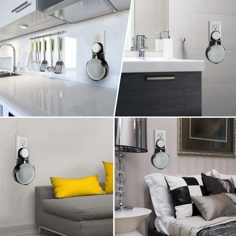 Для Google Home Mini Outlet настенное крепление подставка Мини голосовой помощник домашняя
