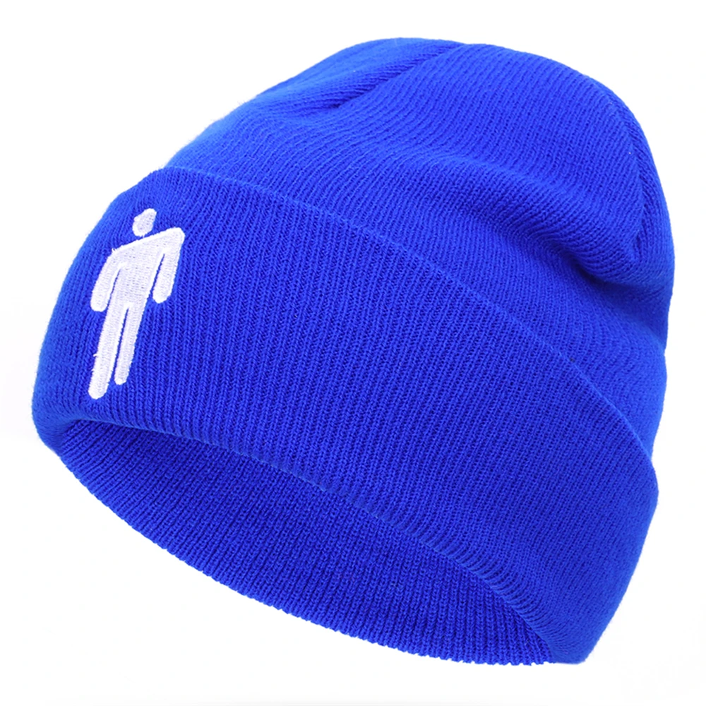 Billie Eilish Beanie, 15 цветов, вязаная зимняя шапка, одноцветная, в стиле хип-хоп, вязанная шапка Skullies, шапка, аксессуар для костюма, подарки, теплая зимняя шапка
