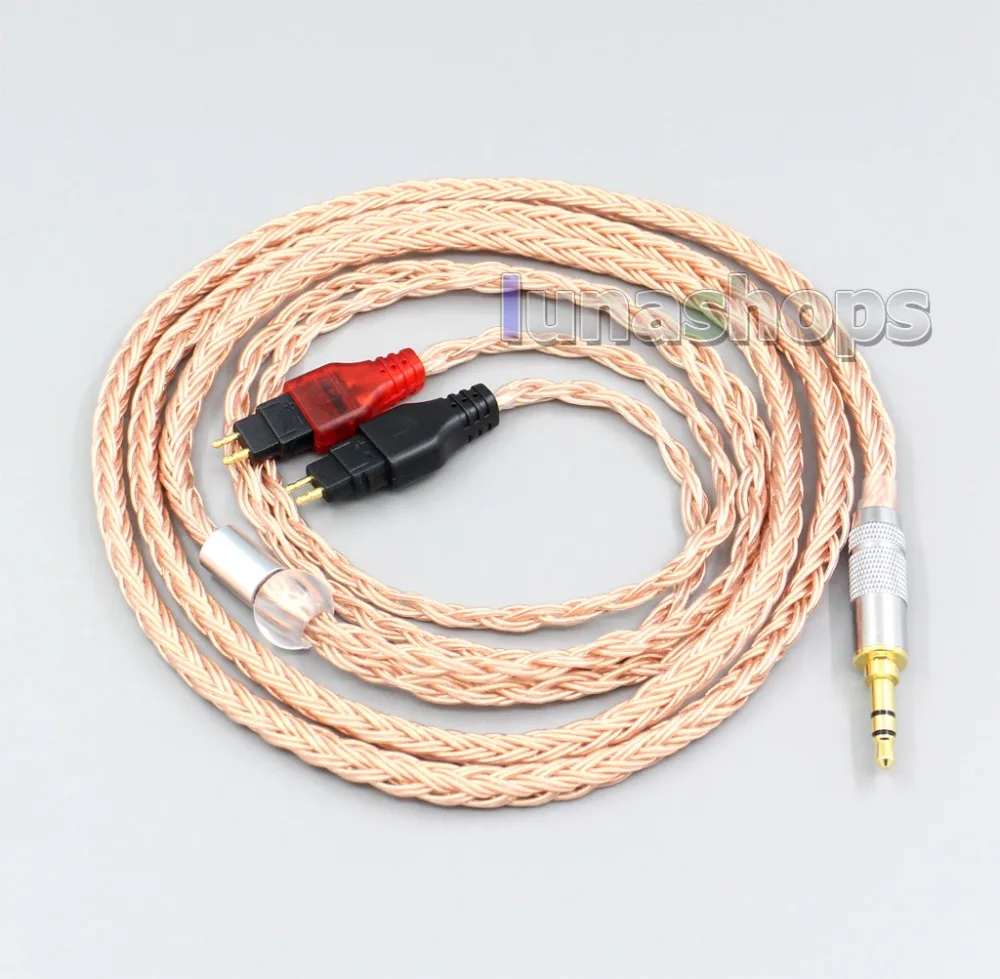 LN006730 XLR сбалансированный 16 Core 99% 7N OCC кабель для наушников Sennheiser HD580 HD600 HD650 HDxxx HD660S