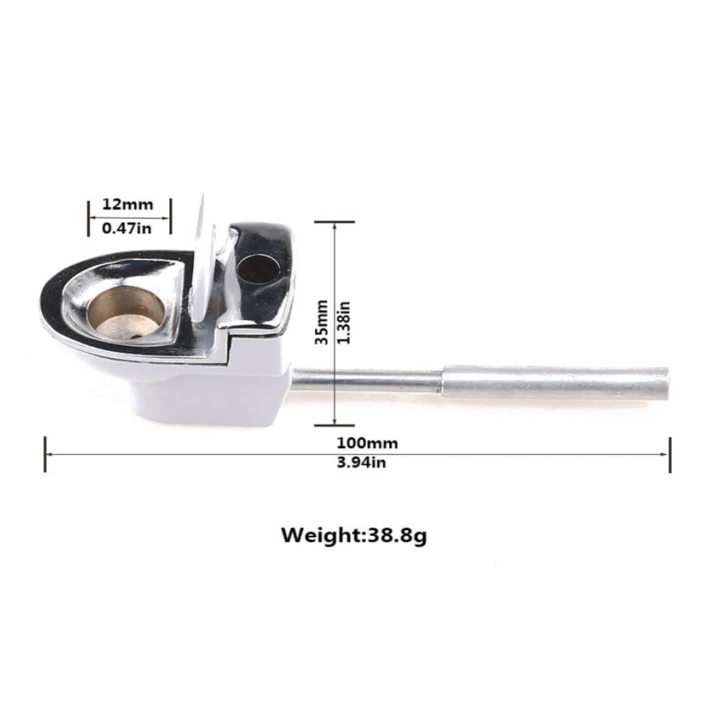 20 шт. металлическая труба в форме унитаза табачные дымовые трубки курительные