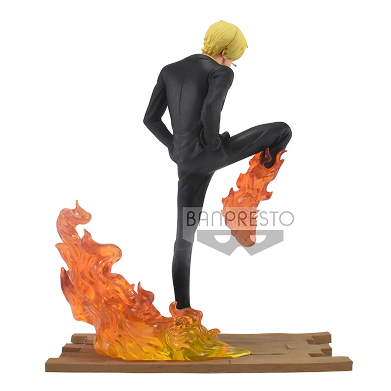 

Bandai One Piece Lfs 18Cm Vinsmoke Sanji Diable Jambe 16815 One Piece Toy Anime Figure Model Toy