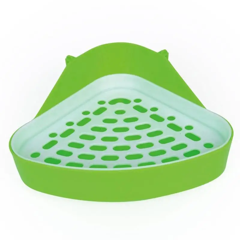 Кролик треугольник Туалет морская свинка туалет маленький треугольный