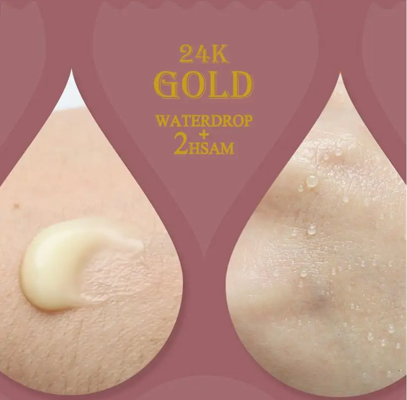 

Korea Cosmetic ELIZAVECCA 24K Gold Waterdrop 2HSAM Cream Mask 150ml Facial Mask Whitening Moisturizing Skincare Face Repair Mask
