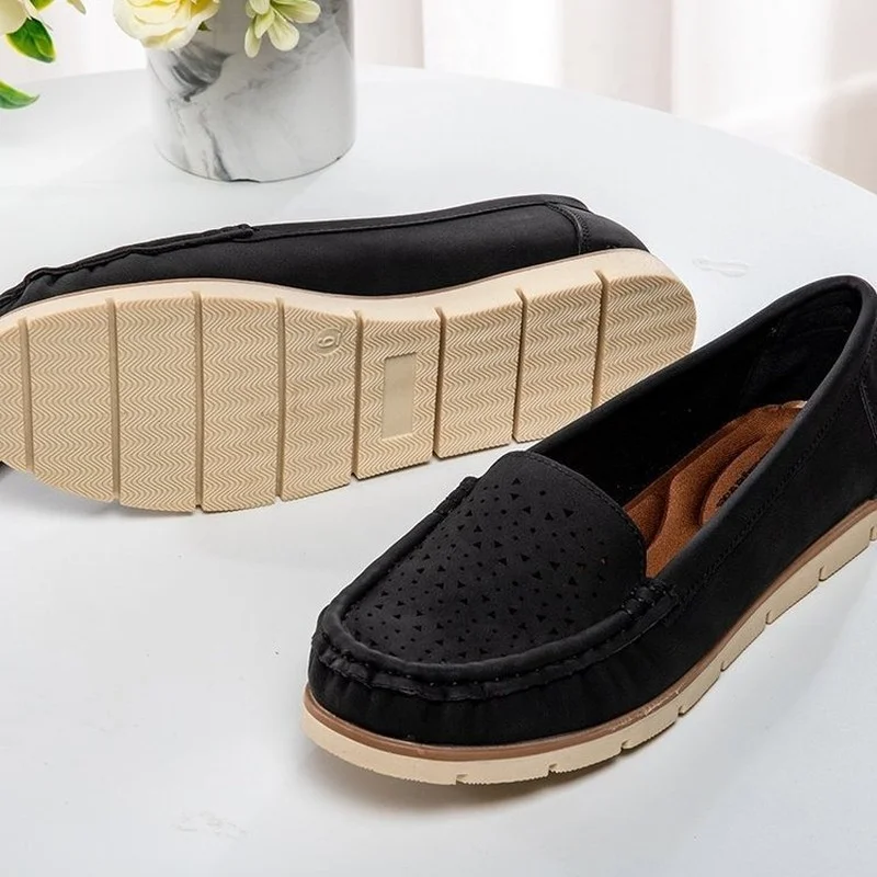 2022 New Womens Shoes Fashion sneakers Loafers Flats Shoes Woman Casual Round Toe Slip-on Plus Size 43 Zapatos De Mujer
