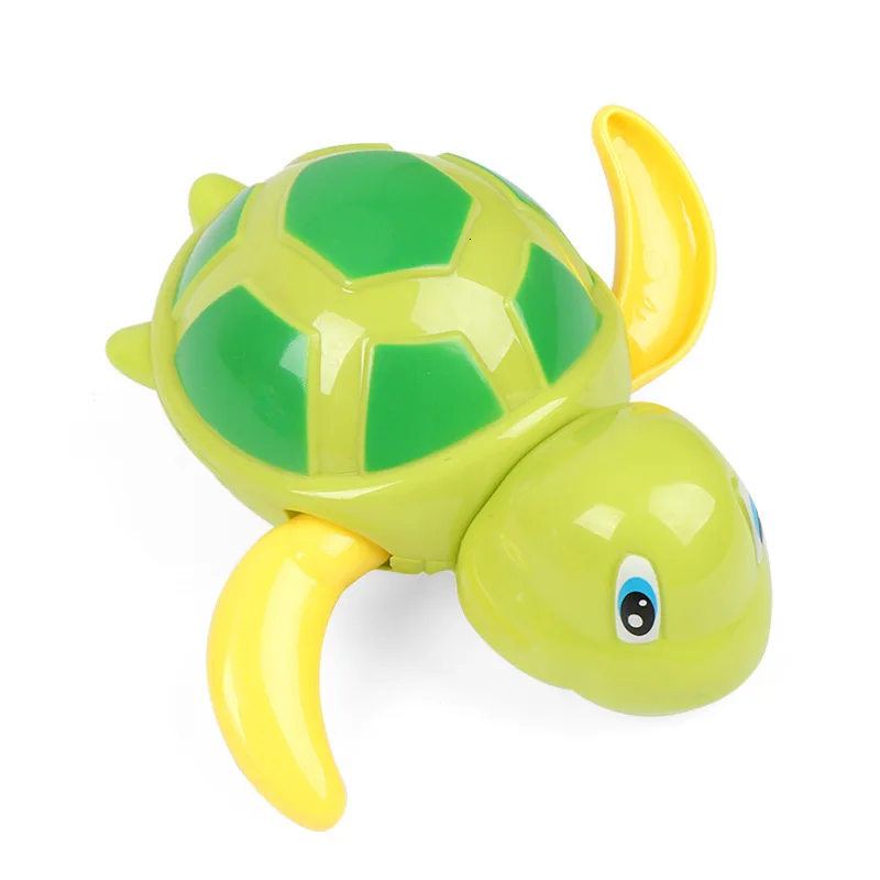 Новые забавные Игрушки для ванны детей цепь плавания черепаха Детские подарок
