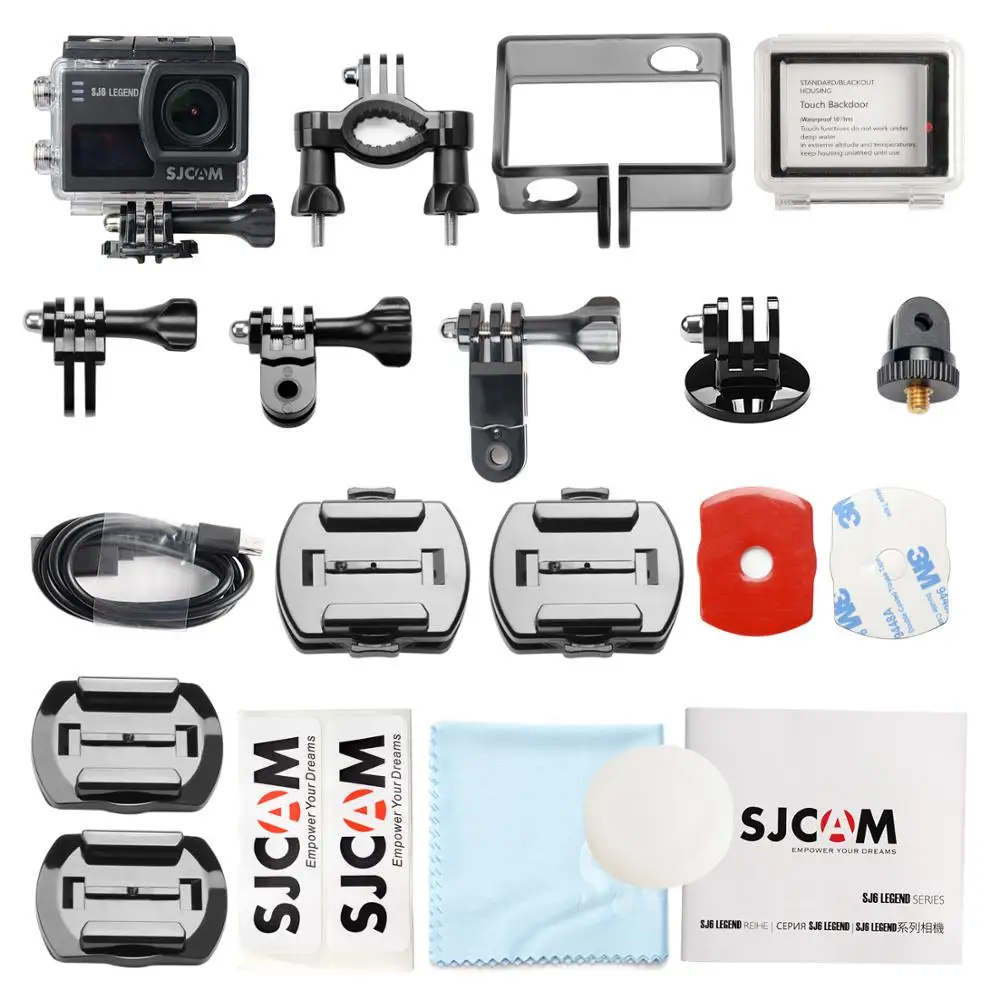 Оригинальный SJCAM SJ6 Legend 4K 24fps Ultra HD Notavek 96660 Водонепроницаемая экшн-Камера 2 0