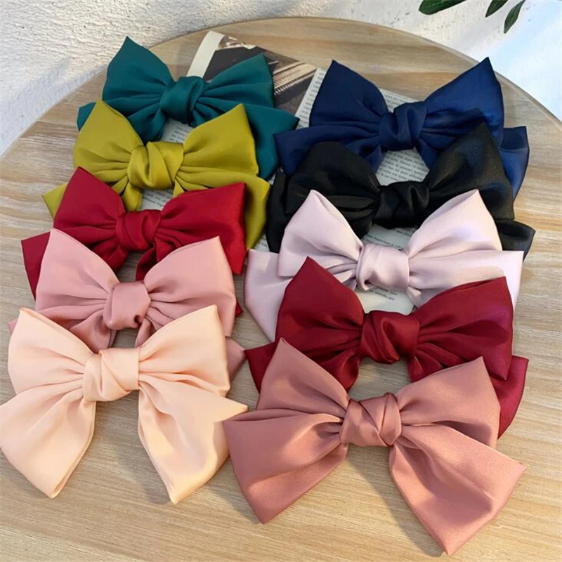 

1 pc Chiffon Fashion Women Girls Hair Clips Elastic Hairband Hair Accessories Headband Girls Sweet Festival Headwear Scrunchies