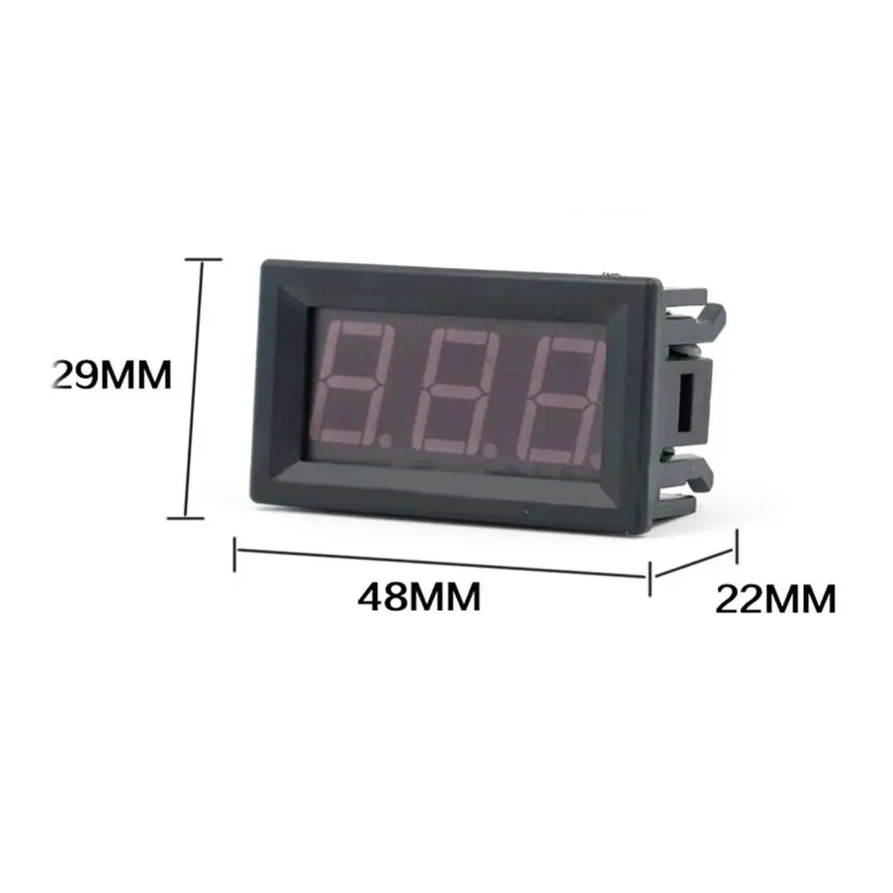 DC4.5V-30.0V 0.56in 2 провода светодиодный цифровой дисплей Вольтметр Электрический
