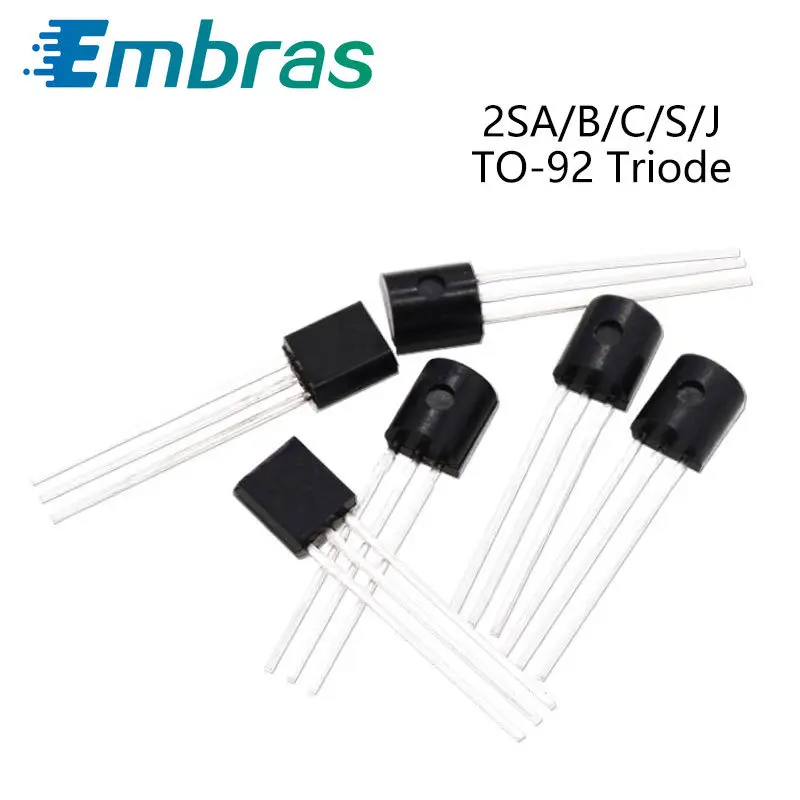 

50Pcs PNP Transistor NPN Power Triode 2SA1013 2SA1015GR 2SB772 2SC2383 2SC2655 2SC3355 2SD1862 2SD882 2SJ113 2SC1815 TO-92 IC
