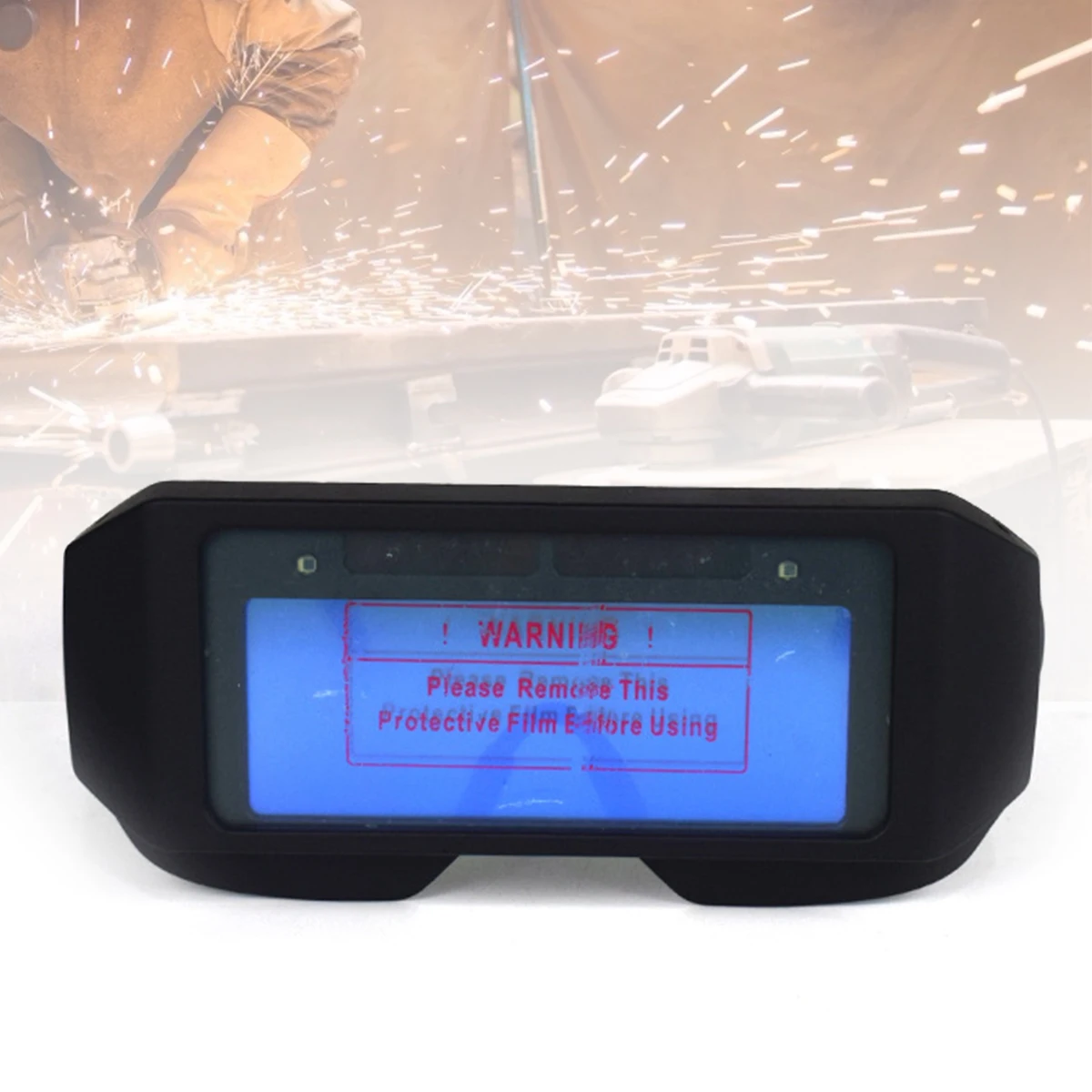 Очки сварочные с автоматическим затемнением на солнечных батареях ремешком |