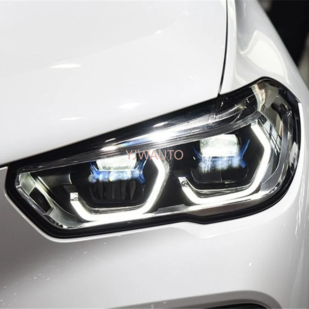 Автомобильный Рассеиватель фары для BMW X5 G05 2018 2019 2020 фар крышка автомобиля Замена