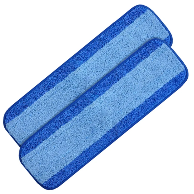 Washable Microfiber Replaceable Cleaning Pad Dust Removal Wet and Dry Flat Mop Cloth for Bona 8PCS | Дом и сад