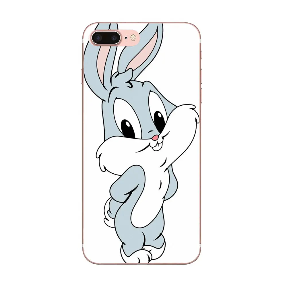 Мягкий индивидуальный дизайн Bugs Bunny Baby Looney Tunes для samsung Galaxy Note 5 8 9 S3 S4 S5 S6 S7 S8 S9 S10 5G mini
