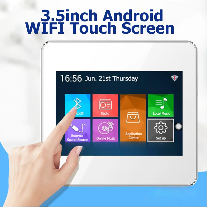 Высококачественный домашний мини усилитель звука с Wi Fi настенная музыкальная