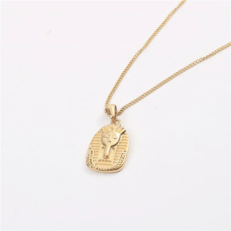 

JOOLIM High End Gold Finish Figure Pendant Choker Necklace Trendy Jewelry Wholesale