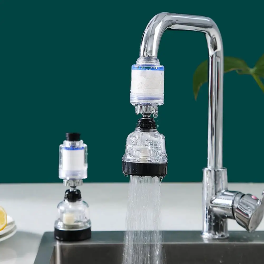 

360 Degrees Rotatable Faucet Aerator 3 Modes Stainless Steel Removal Purify Faucet Filter Kitchen Tool Accessories