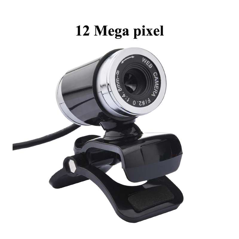 12 Mega pixel 0.3MP/12MP 30fps USB ip-камера веб-камера клип на рабочий стол для ПК компьютера - Цвет: 12 Mega pixel