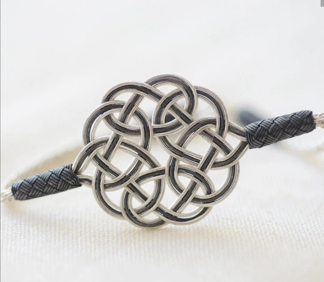 

1000 STERLING HAND RMES DOUBLE COLOR SILVER KAZAZYE BRACELET DESIRED WRIST SIZE CUSTOM YAPILIR