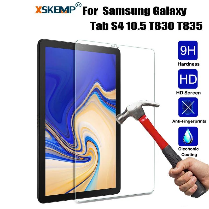Фото С уровнем твердости 9H закаленное Стекло защита экрана планшета для Samsung Galaxy Tab S4 10 С уровнем твердости 9H закаленное Стекло защита экрана планшета для Samsung Galaxy Tab S4 10