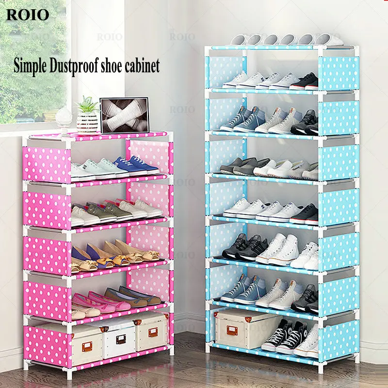 

Стеллаж для обуви многослойный простой в сборке, настенный держатель для обуви, экономия пространства, для прихожей, домашней мебели