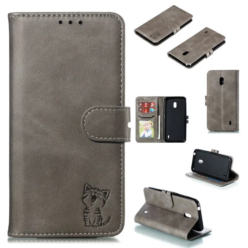 

Animals Pattern Cases For Nokia 3.2 2.2 4.2 6.2 7.2 Business Magnetic Flip Wallet Leather Buckle Stand Cover For Nokia 2.3 Coque
