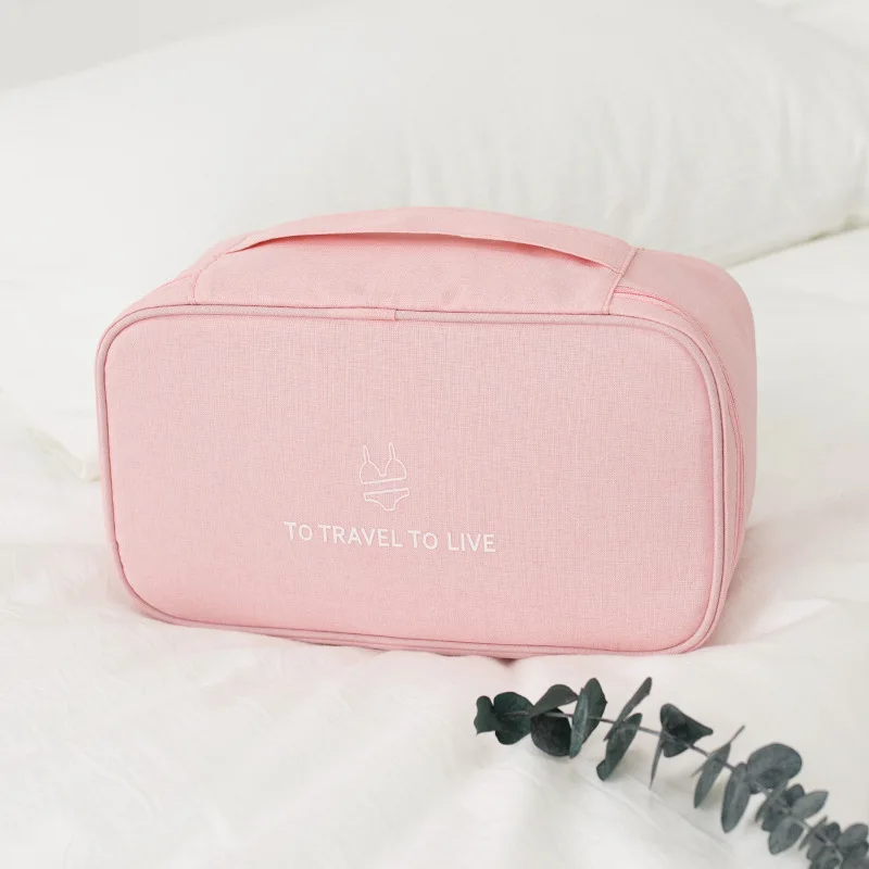 

2019 Practical Fashion Luggage Storage Cosmetic Bags Portable Bra Underwear Travel Cosmetic Wash Storage Organizer Bag