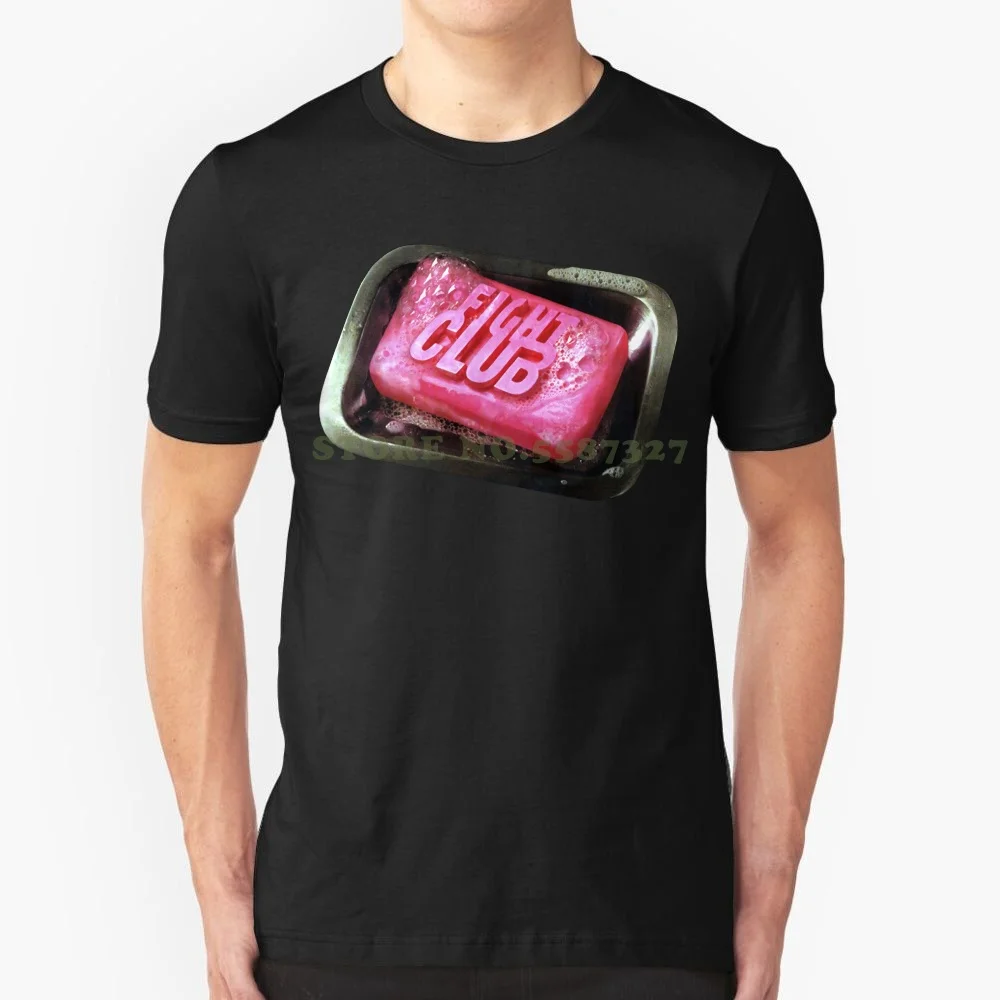 Fight Club Movie Logo Soap Bar In A Dish Adult T Shirt Fashion Tshirt Youth Clothing