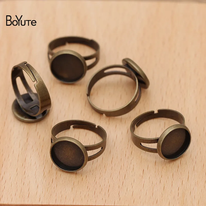 BoYuTe (40 шт./лот) подходит для 12 мм Φ металлическая основа без настроек сделай сам