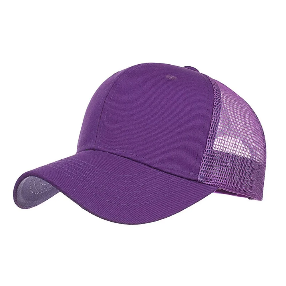 Свободная сетчатая Шляпа шапки мужские летние дышащие Snapback бейсбольная Кепка из