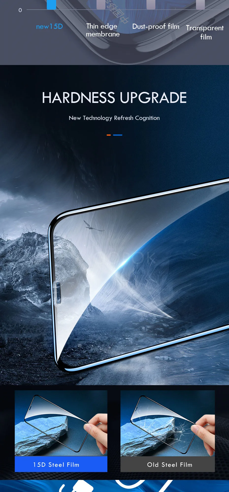 15D закаленное стекло для iPhone X 7 8 6 Plus защита экрана полное покрытие защитное стекло для iPhone XR XS 11 Max 6 7 пленка