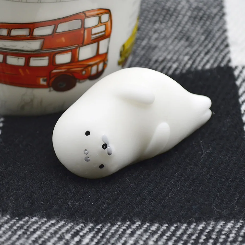 16 шт. сжимаемые игрушки животные Mochi восстанавливающие форму антистрессовые мячи