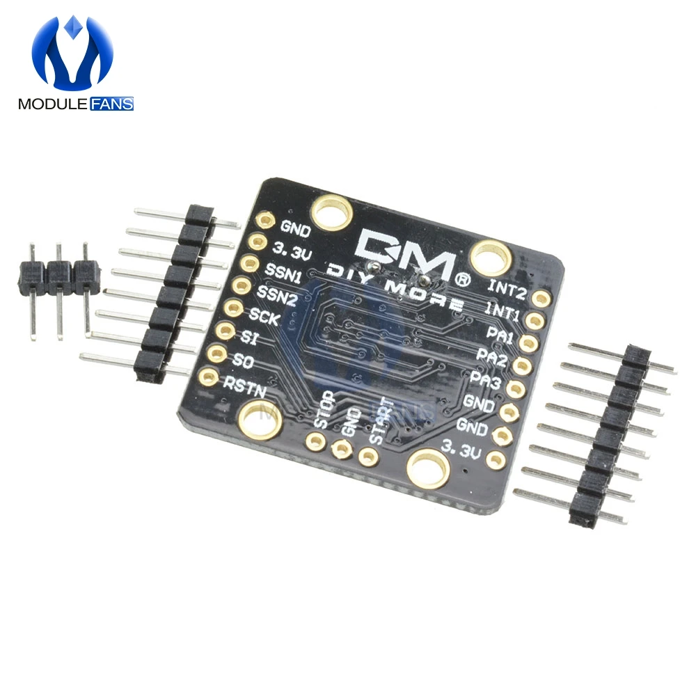 

2-Channel 2CH Time-to-Digital Ultrasonic-Flow Converters Board Time-of-Flight Laser Range Finder Sensor Module U TDC-GP21