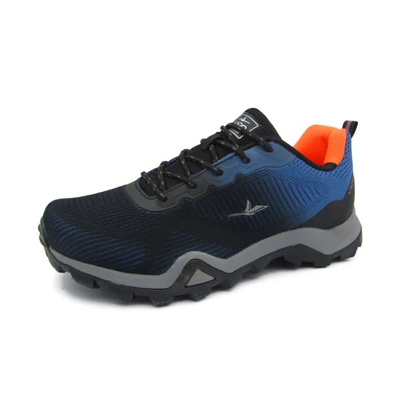 Hiking Shoes Men Breathable Knitted Mesh Non-Slip Sneakers Low Top For Outdoor Trailing Trekking Walking Work Trail Casual SHOES