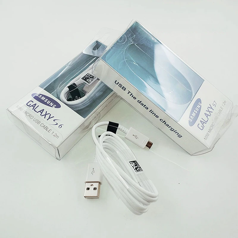 Кабель для Samsung Galaxy S6 S7 Edge Micro USB кабель 1 2 м Быстрая зарядка 2A линия передачи данных